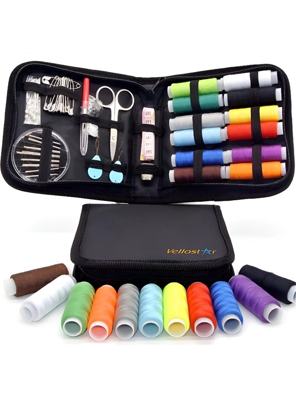 Travel Sewing Kit with Sewing Supplies and Accessories for Adult & Kids